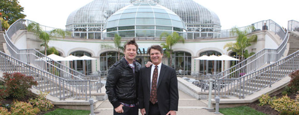 Jamie Oliver and Richard Piacentini