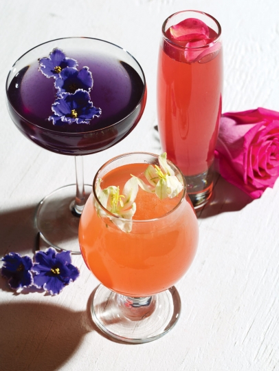 Flowery Cocktails For Spring