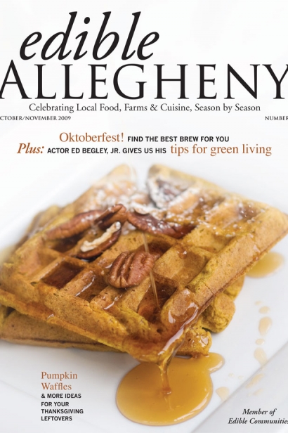 Edible Allegheny October/November 2009, Issue 10 Cover