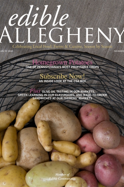 Edible Allegheny March 2010, Issue 12 Cover