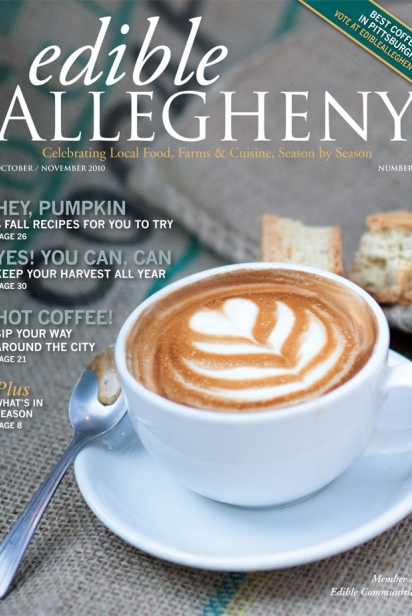 Edible Allegheny October/November 2010, Issue 16 Cover