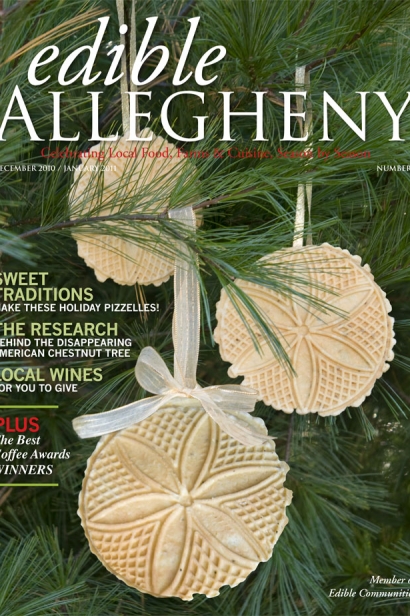 Edible Allegheny December 2010 / January 2011, Issue 17 Cover