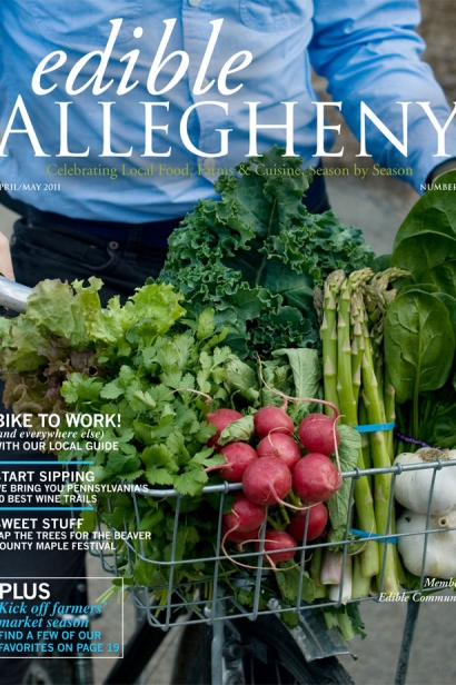 Edible Allegheny April/May 2011, Issue 19 Cover