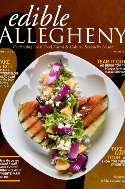 Edible Allegheny June/July 2011, Issue 20 Cover