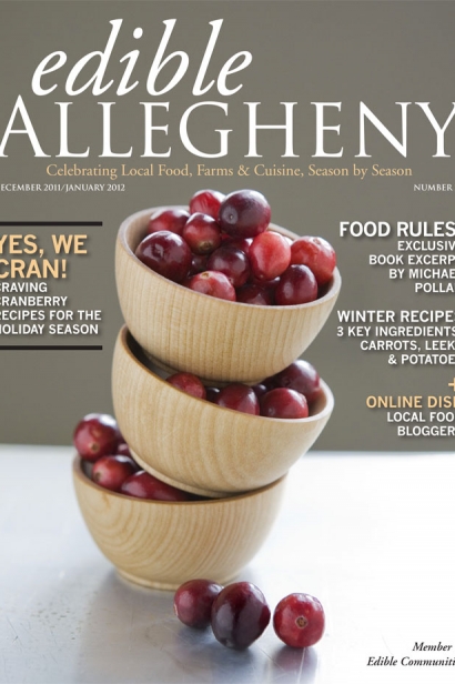 Edible Allegheny December 2011 / January 2012, Issue 23 Cover