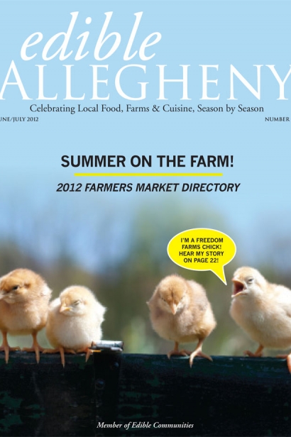 Edible Allegheny June/July 2012, Issue 26 Cover