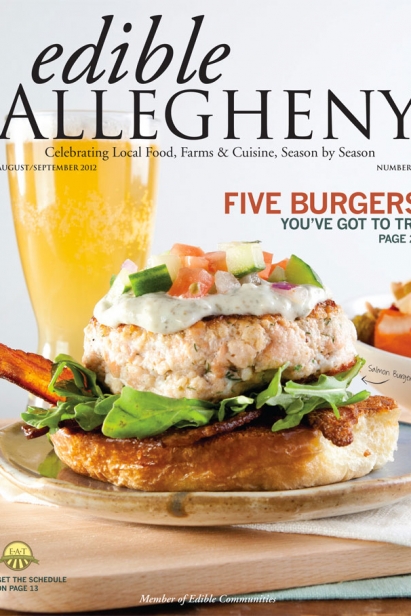 Edible Allegheny August/September 2012, Issue 27 Cover