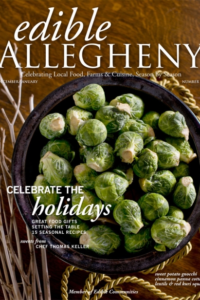 Edible Allegheny December 2012 / January 2013, Issue 29 Cover