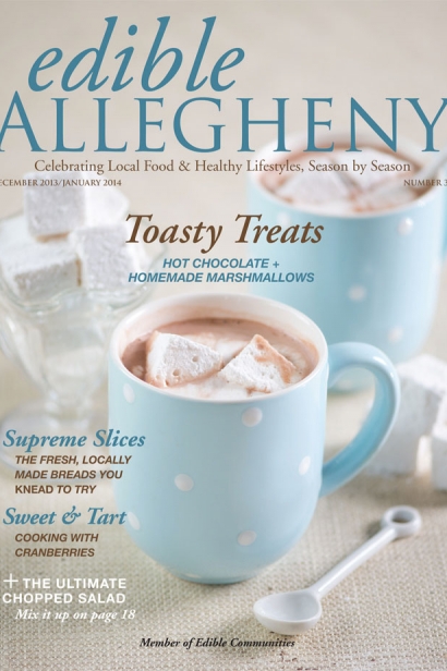 Edible Allegheny December 2013 / January 2014, Issue 35 Cover