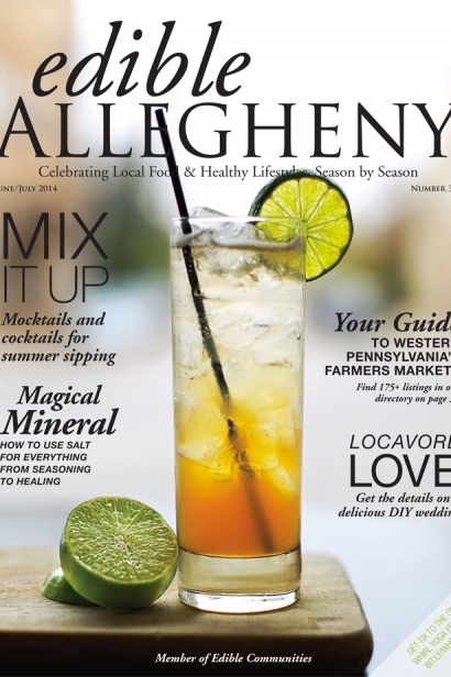 Edible Allegheny June/July 2014, Issue 38 Cover