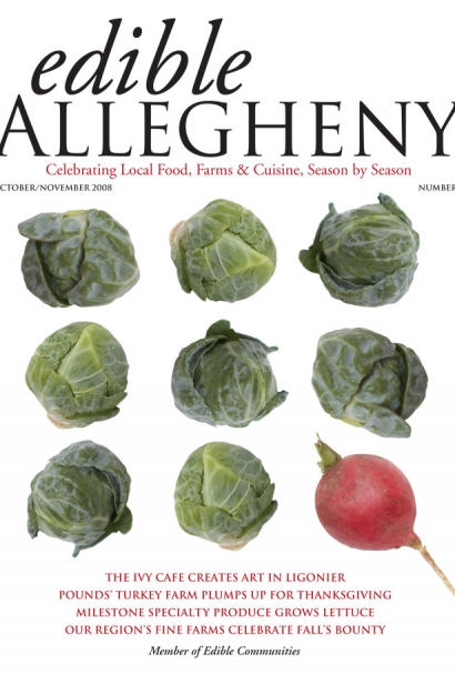 Edible Allegheny October/November 2008, Issue 4 Cover