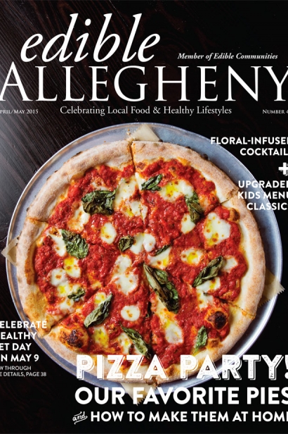 Edible Allegheny April/May 2015, Issue 43 Cover