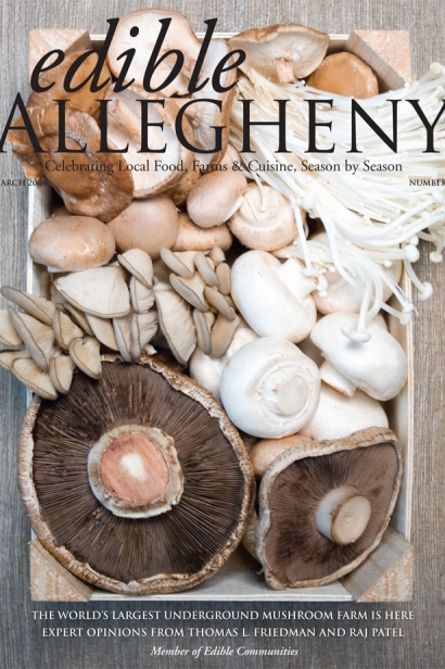 Edible Allegheny March 2009, Issue 6 Cover