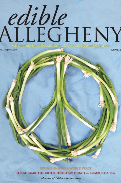 Edible Allegheny April/May 2009, Issue 7 Cover