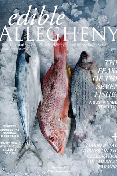 Edible Allegheny December/January 2015, Issue 41 Cover