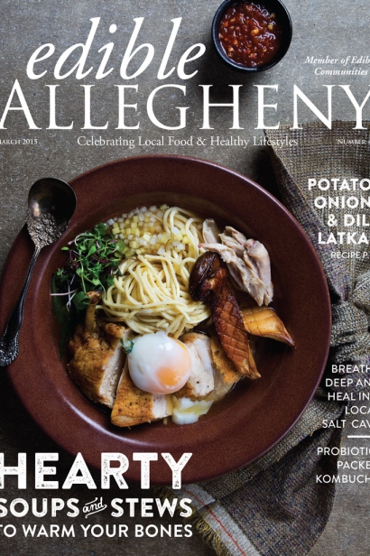Edible Allegheny March 2015, Issue 42 Cover