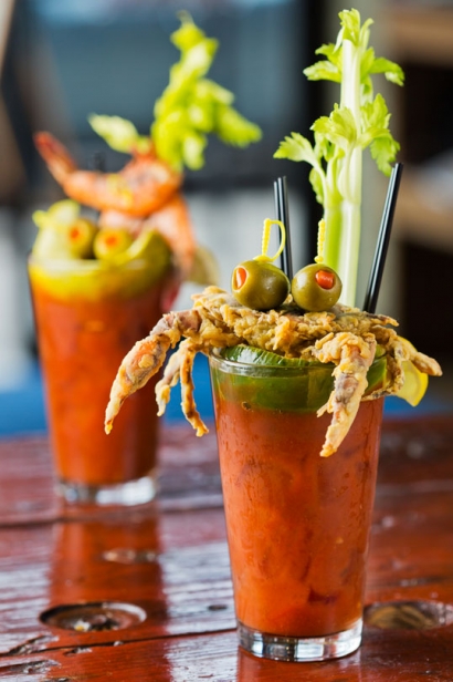 Fully loaded Bloody Mary
