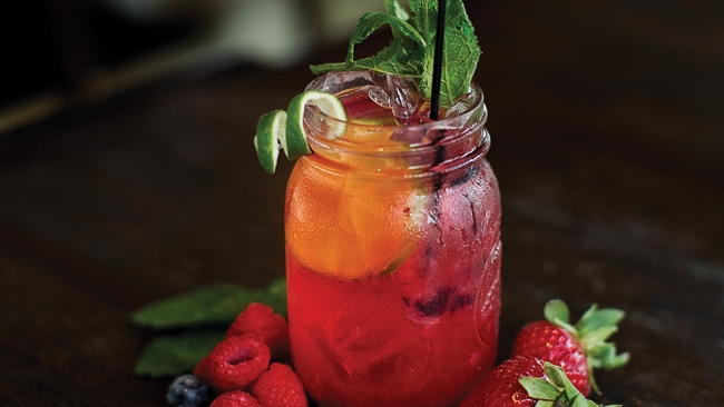 Lavender-Berry Limeade Recipe from Bistro 19
